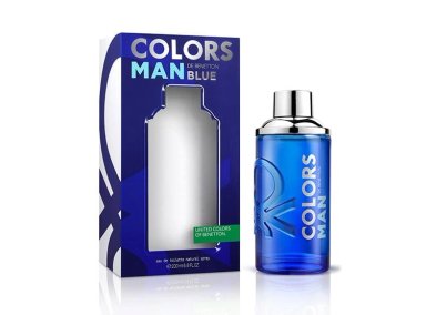 PERFUME BENETTON BLUE HOMBRE EDT 200 ML - 3