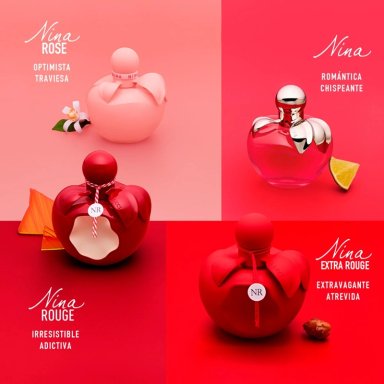 PERFUME NINA RICCI EXTRA ROUGE MUJER EDP 80ML - 6
