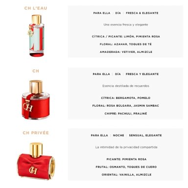 PERFUME CAROLINA HERRERA CH MUJER EDT 100ML - 6