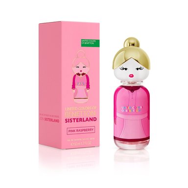 PERFUME BENETTON SISTERLAND PINK RASPBERRY EDT MUJER 50 ML