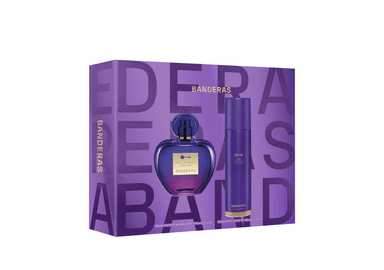 SET PERFUME BANDERAS HER SECRET DESIRE MUJER EDT 80ML VP + DEO 150ML