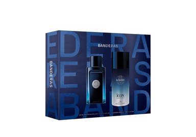 SET PERFUME BANDERAS THE ICON HOMBRE EDT 100ML + DEO 150ML - 2