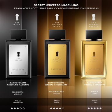 PERFUME BANDERAS THE SECRET ABSOLU HOMBRE EDP 50ML - 5