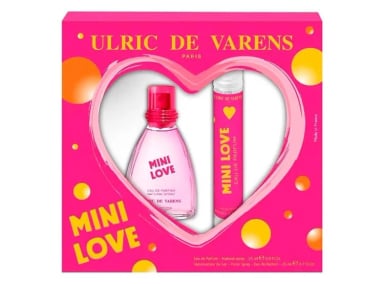 PERFUME ULRIC DE VARENS MINI LOVE SPRAY MUJER EDP 25 ML + 20 ML - 1