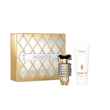 PERFUME RABANNE FAME MUJER EDP 50 ML + LOCIÓN CORPORAL 100 ML