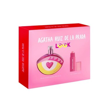 PERFUME AGATHA RUIZ DE LA PRADA LOOK EDT 80ML + MAKEUP STICK - 1