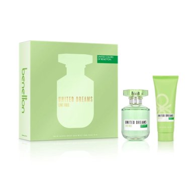 BENETTON UNITED DREAMS LIVE FREE MUJER EDT 80ML+BL 75ML - 1