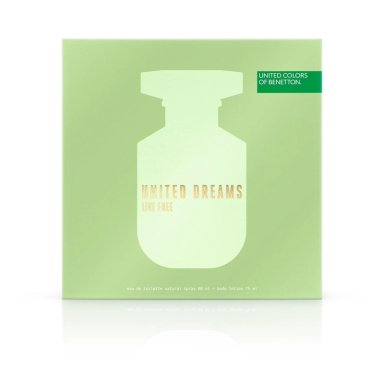 BENETTON UNITED DREAMS LIVE FREE MUJER EDT 80ML+BL 75ML - 3