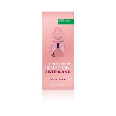 PERFUME BENETTON SISTERLAND BLUSH CHERRY EDP 80ML - 3