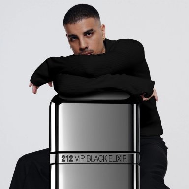 PERFUME CAROLINA HERRERA 212 VIP BLACK ELIXIR HOMBRE EDP 100 ML - 3