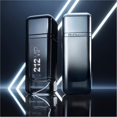 PERFUME CAROLINA HERRERA 212 VIP BLACK ELIXIR HOMBRE EDP 50 ML - 6