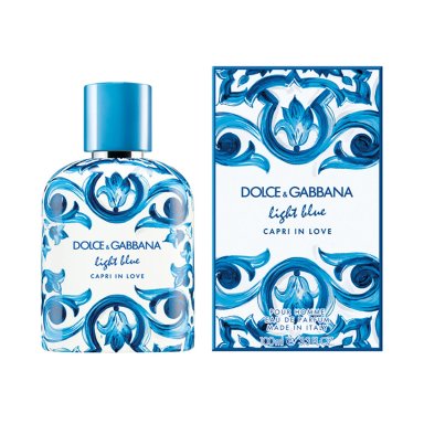 PERFUME DOLCE&GABBANA LIGHT BLUE CAPRI IN LOVE HOMBRE EDP 100 ML - 2