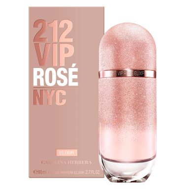 PERFUME CAROLINA HERRERA 212 VIP ROSE ELIXIR MUJER EDP 80 ML + CARTERA - 2