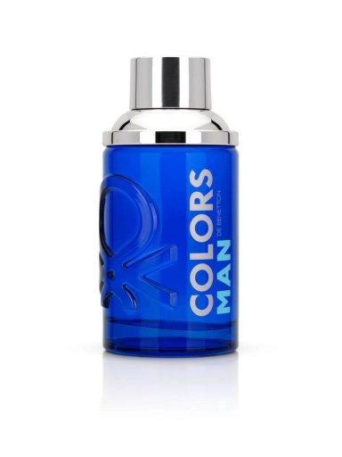 SET PERFUME BENETTON COLORS BLUE COLORS MAN BLUE HOMBRE EDT 100ML + MOCHILA - 3