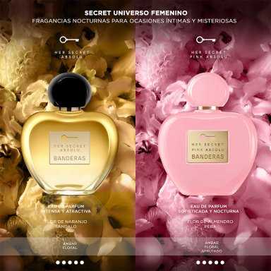 PERFUME BANDERAS HER SECRET PINK ABSOLU MUJER EDP 80 ML - 6