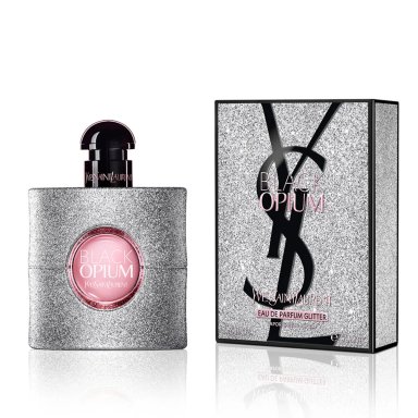 PERFUME YVES SAINT LAURENT BLACK OPIUM GLITTER MUJER EDP 50 ML - 2