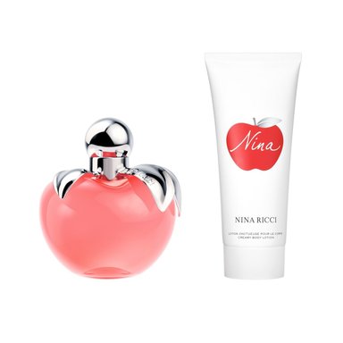 SET NINA RICCI NINA EDT 80ML + BODY LOTION 75ML - 2