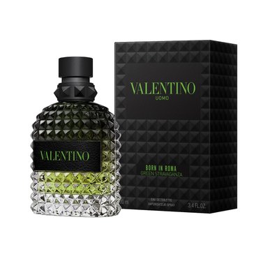 PERFUME VALENTINO BORN IN ROMA GREEN STRAVAGANZA UOMO HOMBRE EDT 100 ML - 2