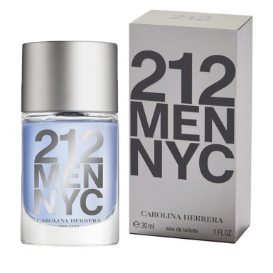 PERFUME CAROLINA HERRERA 212 MEN HOMBRE EDT 30 ML - 1