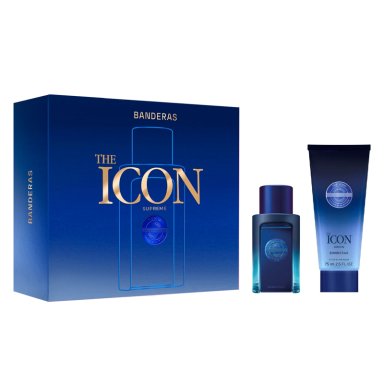 PERFUME BANDERAS ICON MAN SUPREME HOMBRE EDP 50 ML + AFTER SHAVE 75 ML