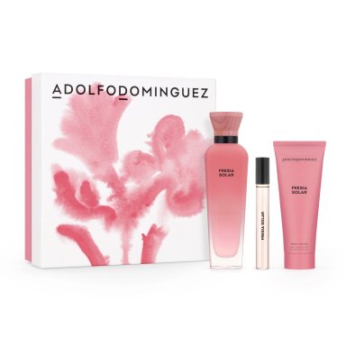 SET PERFUME ADOLFO DOMINGUEZ FRESIA SOLAR MUJER EDP 120ML+10ML+75ML - 1
