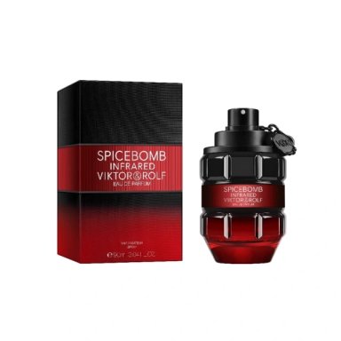 PERFUME VIKTOR&ROLF SPICEBOMB INFRARED HOMBRE EDP 90ML+POUCH - 2