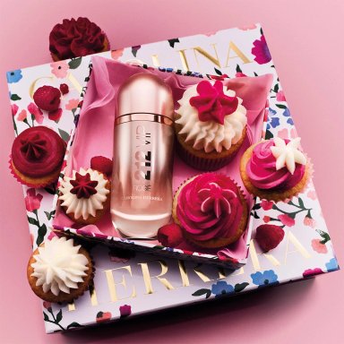 SET PERFUME CAROLINA HERRERA 212 VIP ROSE MUJER EDP 80 ML+ BODY LOTION 100 ML + MINI 10 ML - 2