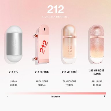 SET PERFUME CAROLINA HERRERA 212 VIP ROSE MUJER EDP 80 ML+ BODY LOTION 100 ML + MINI 10 ML - 4