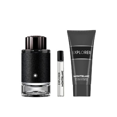 SET MONTBLANC EXPLORER EDP HOMBRE 100 ML + SHOWER GEL 100 ML + MINI 7.5 ML - 2
