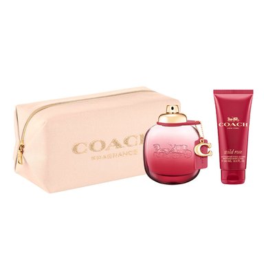 SET PERFUME COACH WILD ROSE MUJER EDP 90ML+100ML+POUCH - 2