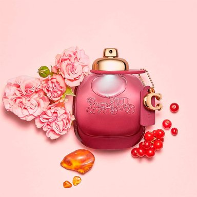 SET PERFUME COACH WILD ROSE MUJER EDP 90ML+100ML+POUCH - 3