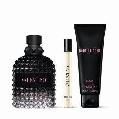 SET PERFUME VALENTINO BORN IN ROMA HOMBRE EDT 100ML+75ML+10ML - 2