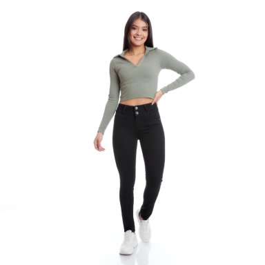 JEAN SKINNY MUJER METAL JEANS TOBILLERO MOOD AMANDA - 4