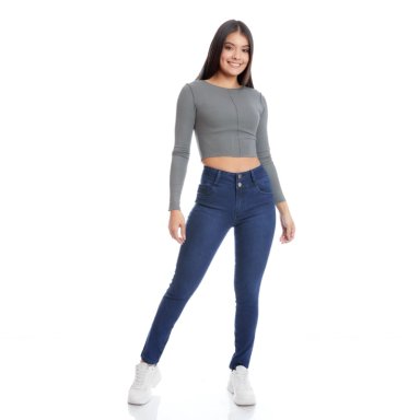 JEAN SKINNY MUJER METAL JEANS TOBILLERO MOOD AMANDA - 4