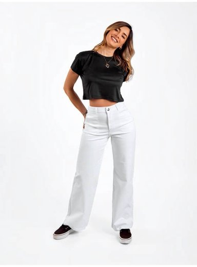 JEANS STRAIGHT MUJER METAL JEANS KIM - 1