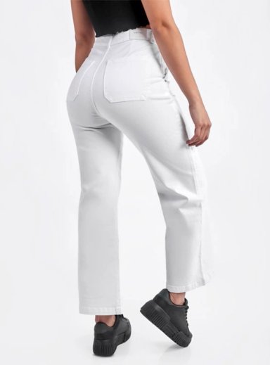 JEANS STRAIGHT MUJER METAL JEANS KIM - 2