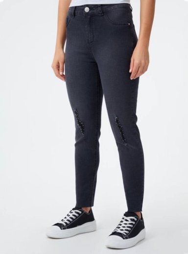JEANS MUJER INDEX KATE PITILLO RASGADO - 3
