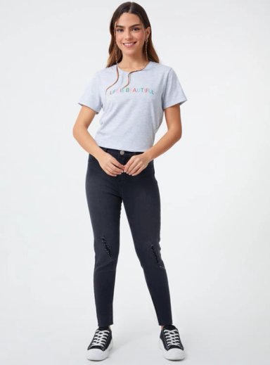 JEANS MUJER INDEX KATE PITILLO RASGADO - 5