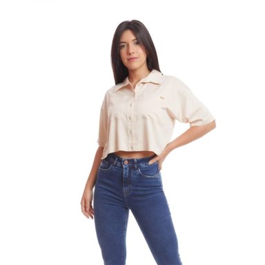 BLUSA MANGA 3/4 MUJER METAL JEANS BLENDA - 1