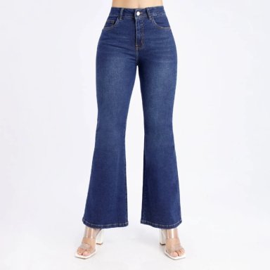 JEANS FLARE MUJER KANSAS K14516 - 1