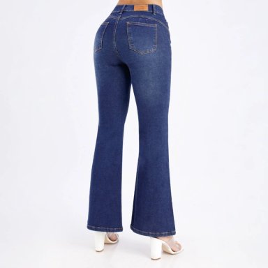 JEANS FLARE MUJER KANSAS K14516 - 3