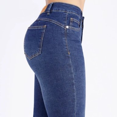 JEANS FLARE MUJER KANSAS K14516 - 4