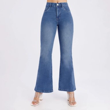 JEANS FLARE MUJER KANSAS K14516 - 1