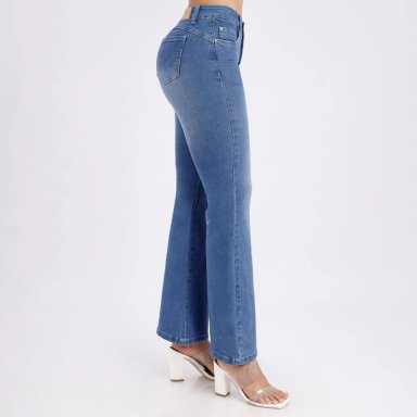 JEANS FLARE MUJER KANSAS K14516 - 2