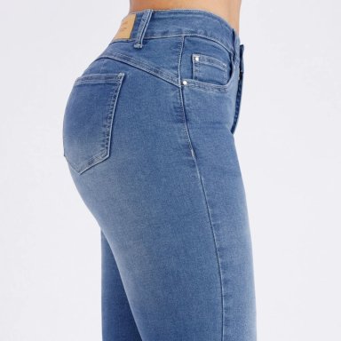 JEANS FLARE MUJER KANSAS K14516 - 4