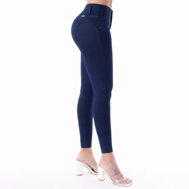 JEANS SKINNY MUJER KANSAS AZUL 011499B - 2