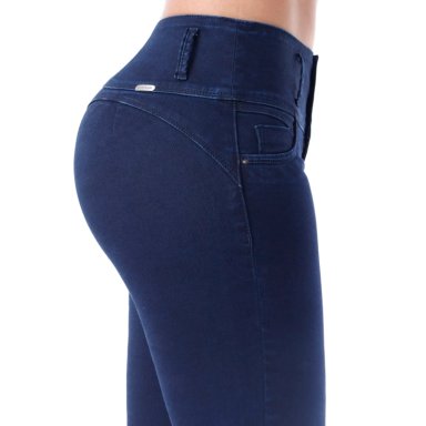 JEANS SKINNY MUJER KANSAS AZUL 011499B - 4