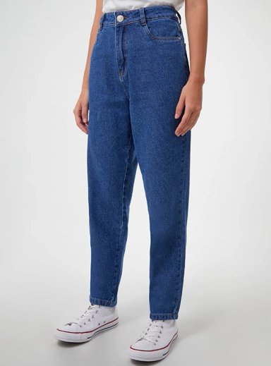 JEANS ALGODÓN MOM MUJER INDEX - 3