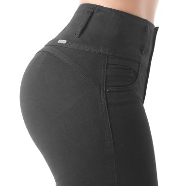 JEAN SKINNY MUJER KANSAS NEGRO BOOM 11621 - 4