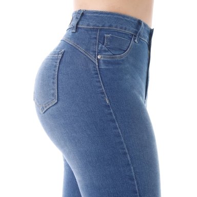 JEAN FLARE MUJER KANSAS PUSH UP BE0250 - 4